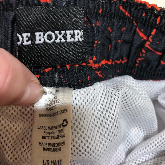 Joe Boxer Boys swim shorts with lining Large 10/12 - Picture 4 of 9